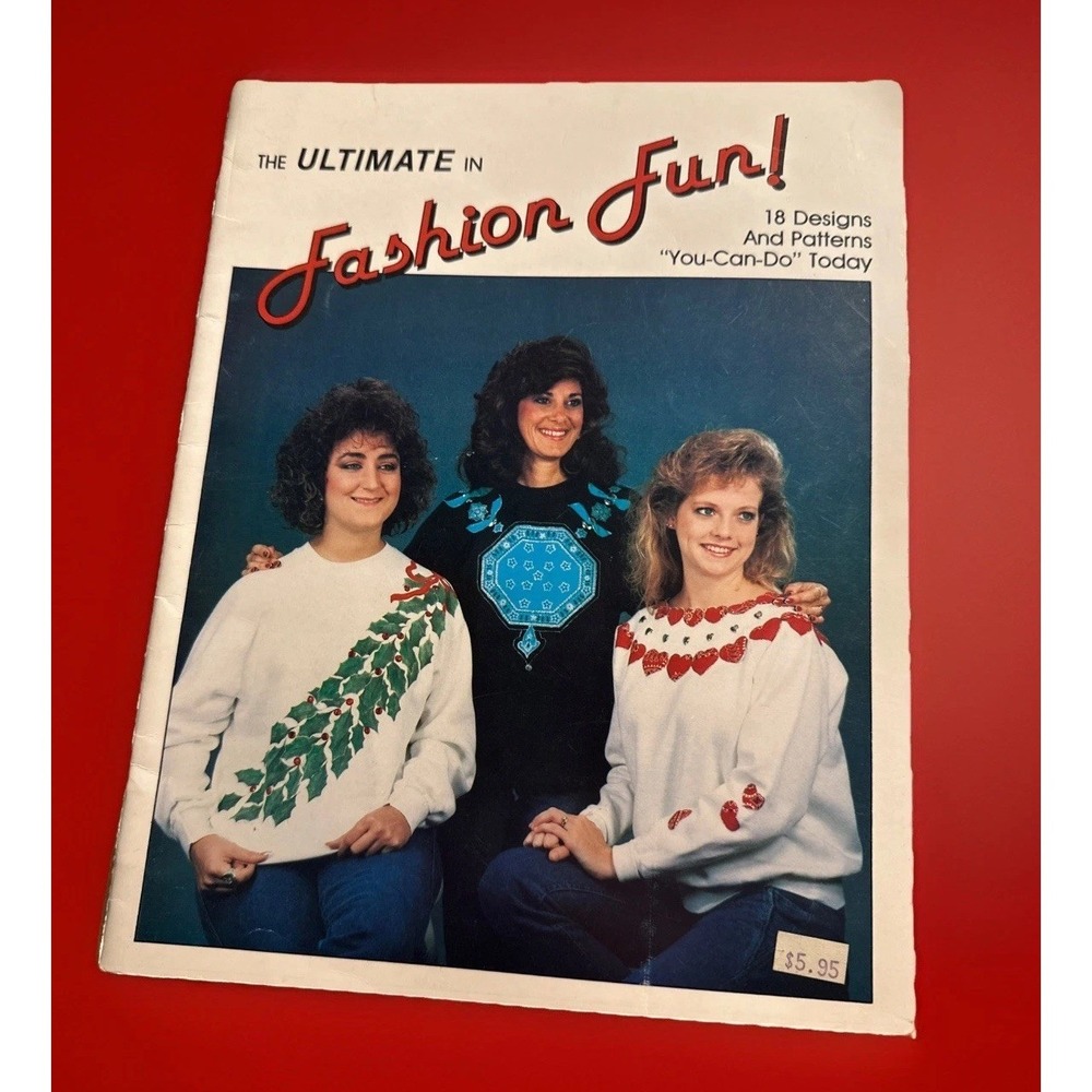 The Ultimate Fashion Fun 18 Designs‎ And Patterns You Can Do Today Vintage 1987